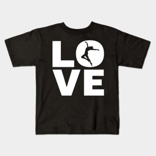 Love Dancing Gift For Dancers & Dance Teachers Kids T-Shirt